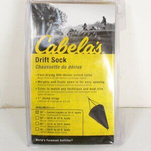 CABELA'S EASY OPEN DRIFT SOCK 30" FOR Conoes/Kayaks or 10-ft BOATS NEW